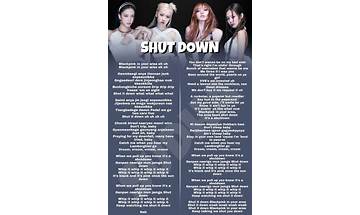 Shut Down zh Lyrics [BLACKPINK]